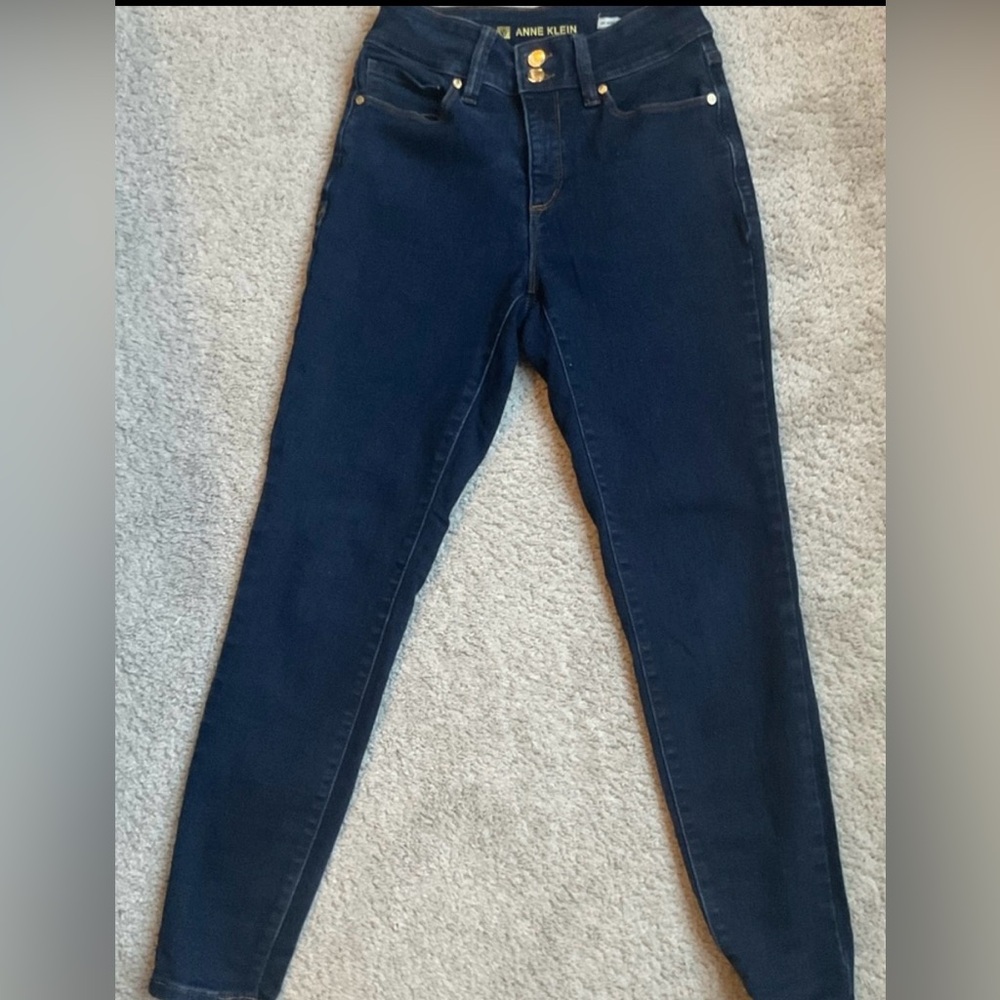 Anne Klein Black Skinny Jeans